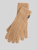 Polo Ralph Lauren Handschuhe aus Woll-Mix mit Logo-Stitching Camel