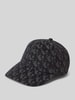 CK Calvin Klein Basecap mit Label-Strukturmuster Black