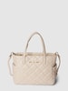 VALENTINO BAGS Handtasche mit Steppnähten Modell 'OCARINA' Ecru