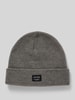 Jack & Jones Beanie met labeldetail Middengrijs gemêleerd