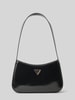 Guess Handtasche mit Label-Applikation Modell 'ARNELA' Black