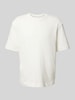 SELECTED HOMME Relaxed fit T-shirt met ronde hals Zand