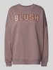 Only Relaxed Fit Sweatshirt mit Baumwoll-Anteil Modell 'KAITLYN' Mauve