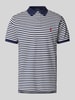 Polo Ralph Lauren Custom Slim Fit Poloshirt mit Logo-Stitching Marine