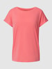 Christian Berg Woman T-Shirt mit überschnittenen Schultern Koralle