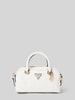 Guess Handtasche mit Label-Anhänger Modell 'CRESIDIA' Offwhite