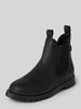 Tamaris Boots aus Leder mit profilierter Sohle Black