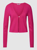 mbyM Cardigan met knoopsluiting, model 'Velobali' Fuchsia