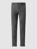 Jack & Jones Slim fit broek met ceintuurlussen, model 'MARCO' Antraciet gemêleerd