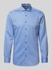 ETERNA SLIM FIT Slim Fit Business-Hemd mit Haifischkragen Bleu