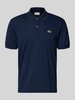 Lacoste Regular Fit Poloshirt aus Baumwoll-Mix Dunkelblau