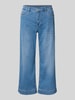 MAC Wide Leg Jeans im 5-Pocket-Design Hellblau