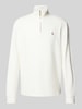 Polo Ralph Lauren Strickpullover mit Logo-Stitching Offwhite