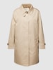 Gant Trenchcoat met platte kraag Zand