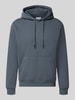 JACK & JONES Hoodie mit Känguru-Tasche Modell 'BRADLEY' Mittelgrau