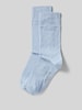 Christian Berg Men Socken mit Label-Print im 2er-Pack Bleu