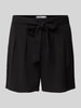 Vero Moda Loose Fit Shorts mit Bindegürtel Modell 'MIA' Black