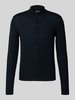 Emporio Armani Wollcardigan mit Kentkragen Marine