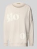 Smith and Soul Sweatshirt mit überschnittenen Schultern und Rundhalsausschnitt Sand