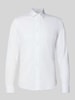 Matinique Slim fit zakelijk overhemd met knoopsluiting, model 'trostol' Wit