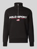 Polo Ralph Lauren Troyer o kroju relaxed fit z mieszanki bawełny Czarny