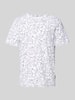 Tom Tailor Regular Fit T-Shirt aus reiner Baumwolle Weiss