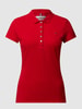 Tommy Hilfiger Slim Fit Poloshirt aus Piqué Dunkelrot