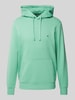Tommy Hilfiger Regular fit hoodie van puur katoen Appeltjesgroen