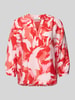 s.Oliver RED LABEL Regular Fit Blusentop aus Viskose-Mix Rot