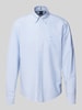 BOSS Regular Fit Businesshemd mit Button-Down-Kragen Modell 'Liam' Bleu