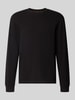 BOSS Orange Regular Fit Langarmshirt aus Baumwoll-Mix Modell 'WE-TEMPEST' Black