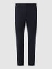 Cinque Grey Stoffen broek met rechte pasvorm en stretch, model 'Cijuno' Marineblauw