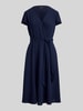 Lauren Ralph Lauren Tailliertes Freizeitkleid aus Chiffon Marine