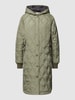 QS by s.Oliver Steppmantel mit Kapuze Modell 'Diamond' Khaki