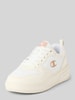 CHAMPION Sneaker mit Logo-Stitching Modell 'Rebound Lite' Offwhite
