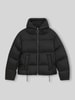 HUGO Relaxed Fit Daunenjacke mit Kapuzenkragen Modell 'Francesca-2' Black