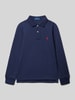 Polo Ralph Lauren Teens Poloshirt met labelstitching Marineblauw