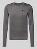 Under Armour Shirt met lange mouwen en labelprint Lichtgrijs