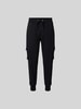 Moose Knuckles Sweatpants aus reiner Baumwolle Black