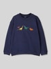 Blue Seven Sweatshirt met ronde hals Marineblauw