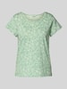 Tom Tailor Regular fit T-shirt van puur katoen Mintgroen