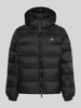Calvin Klein Jeans Regular Fit Steppjacke mit abnehmbarer Kapuze Black