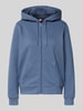 Tommy Jeans Bluza rozpinana o kroju regular fit z mieszanki bawełny Szaroniebieski