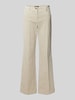 TONI Flared Cordhose mit Bügelfalten Modell 'Jolie' Beige