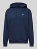 Tommy Jeans Regular fit hoodie met labelstitching Marineblauw