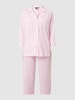 Lauren Ralph Lauren Pyjama met streepmotief Roze