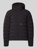G-Star Raw Steppjacke mit Brusttasche und Label-Detail Modell 'Foundation' Black