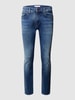 Tommy Jeans Slim Fit Jeans mit 5-Pocket-Design Modell 'SCANTON' Jeansblau