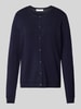 Christian Berg Woman Cardigan van viscosemix Donkerblauw