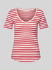 Marc O'Polo Regular Fit T-Shirt aus Slub Jersey Pink